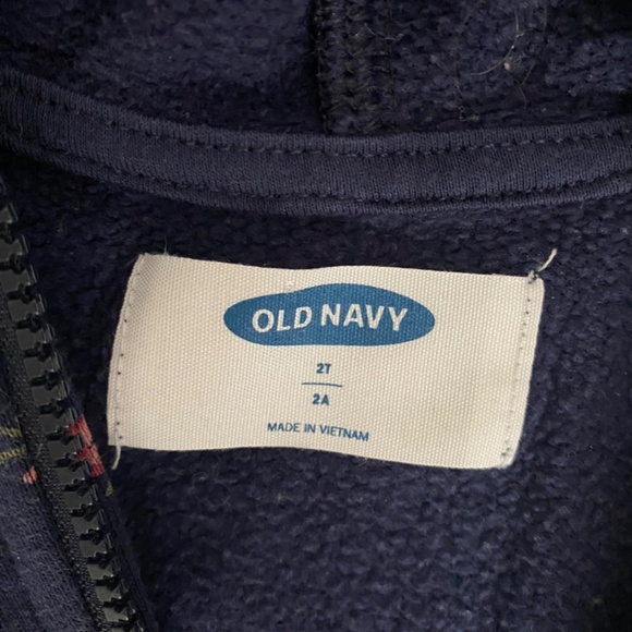 Old Navy | Toddler Floral Hoodie - Picture 2 of 2